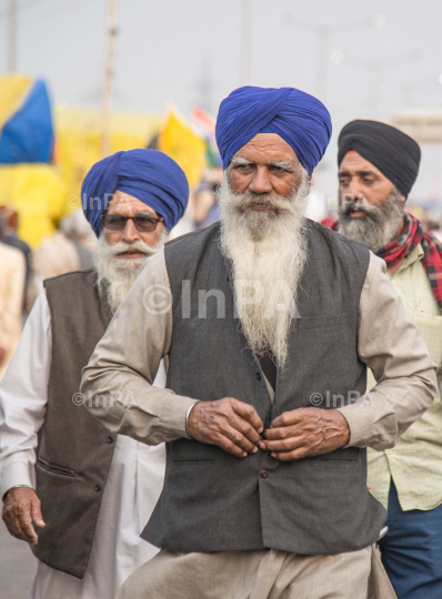 Farmer protest