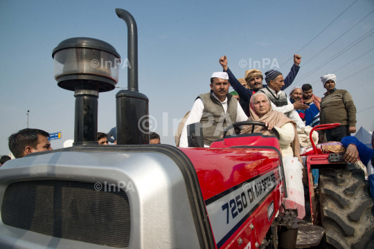 Farmer protest