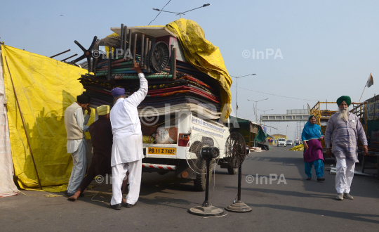 Farmers protest