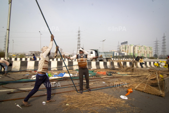 Farmers winding up after ending protest