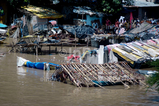 Flood in Allahabad, India