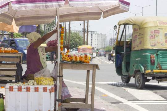 Flower seller 