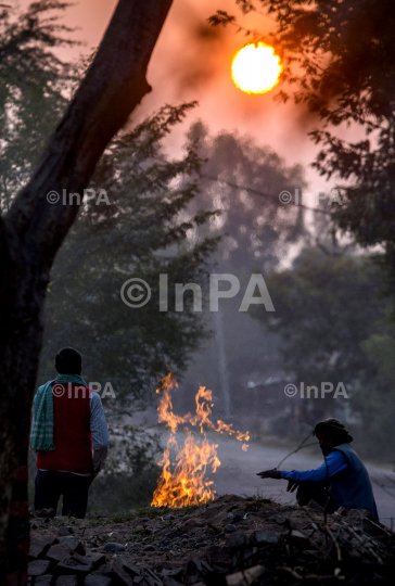 Ghost emerges from fire, Bye bye 2020