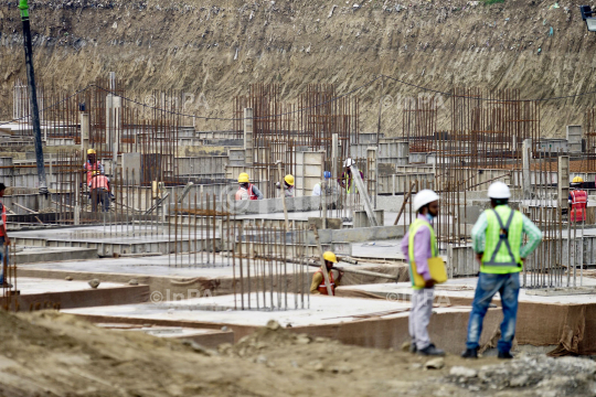 Government hospital under construction