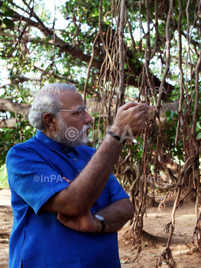 Gujarat Chief Minister Narendra Modi