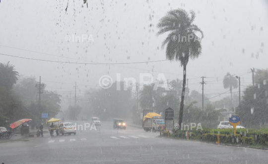 Heavy rain Bhopal