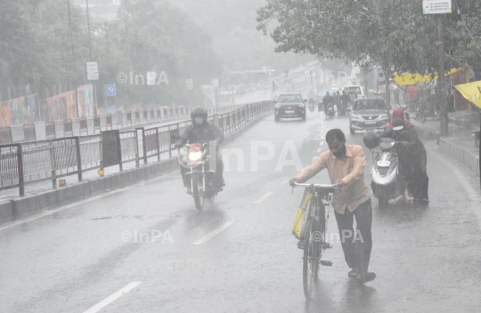 Heavy Rain in Bhopal