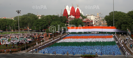 Independence day celebration at Red Fort