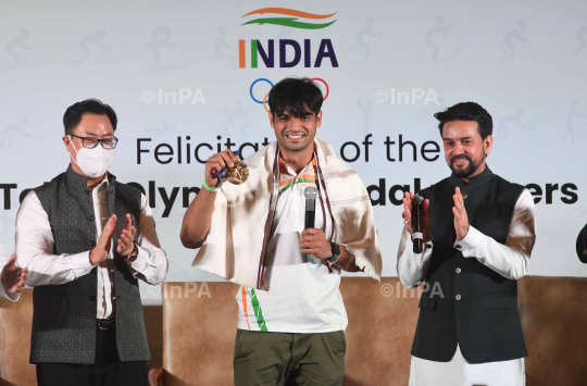 India's Olympic medalist Neeraj Chopra