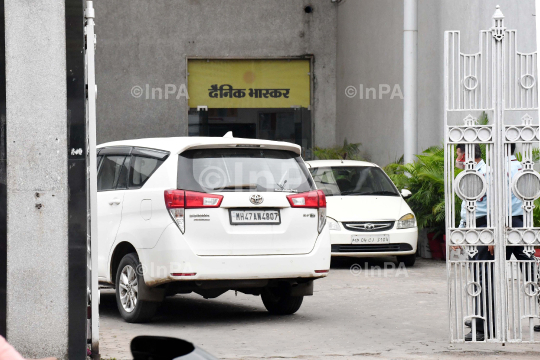 IT raid on Dainik Bhaskar Office Bhopal