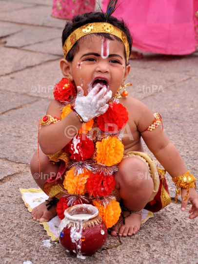 Janmashtami festival in India