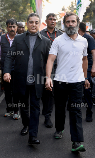 Kamal Haasan with Rahul Gandhi