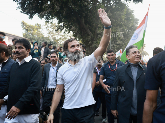 Kamal Haasan with Rahul Gandhi