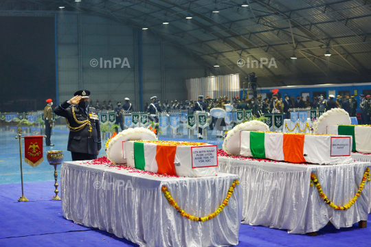 Last respect to Chief of Defence Staff CDS General Bipin Rawat 