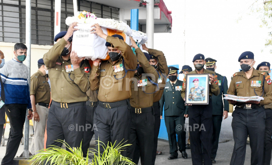 Last ritest of naik Jitendra kumar Bhopal