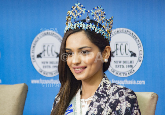 Manushi Chhillar, Miss world 2017