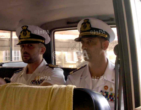 Massimiliano Latorre and Salvatore Girone