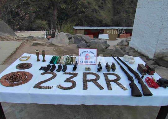 MILITANT HIDEOUT BUSTED IN RAMBAN