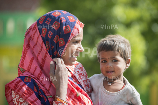 Mother with child