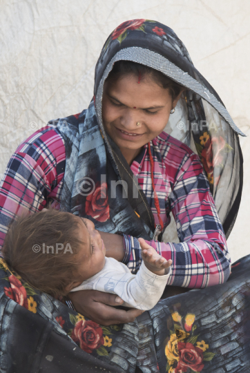 Mother with child