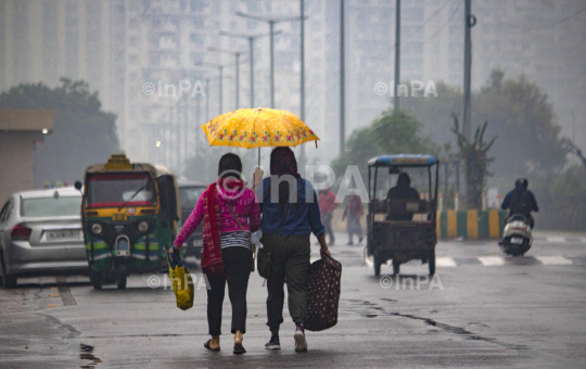 Noida rain