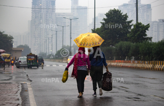 Noida rain