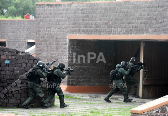 NSG commandos conduct drill 