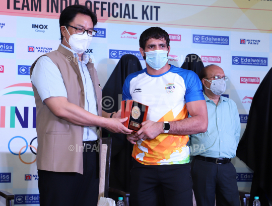 Official kit for Team India for Tokyo2020 Olympic Games