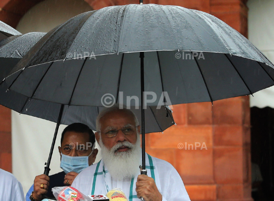 PM Narendra Modi: Parliament Monsoon Session