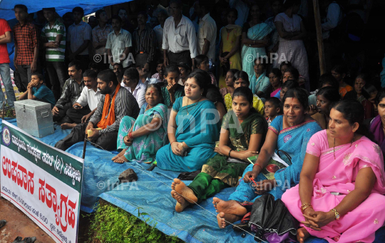 Protest against Mega power project Niddodi 