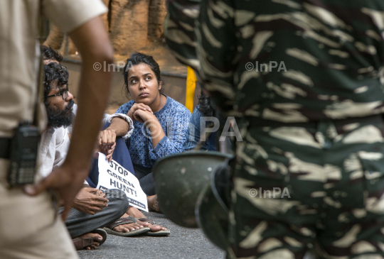 Protest against the Hounding of Prabhat Singh & Operation Green 