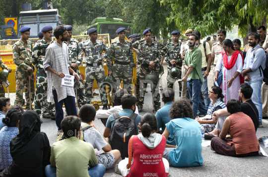 Protest against the Hounding of Prabhat Singh & Operation Green 