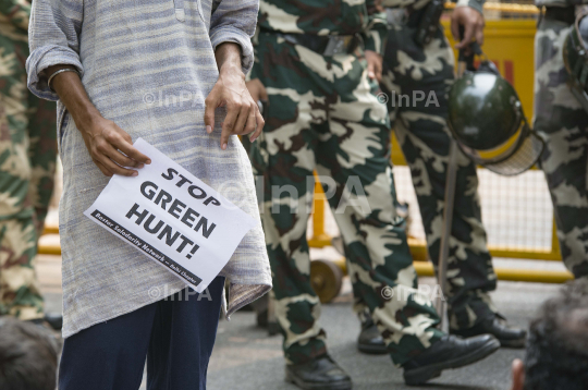 Protest against the Hounding of Prabhat Singh & Operation Green 