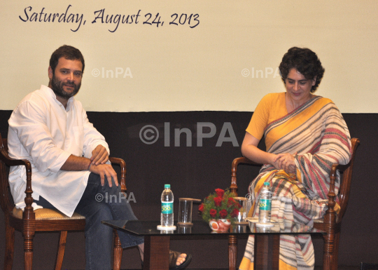 Rahul Gandhi and Priyanka Gandhi Vadra 