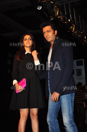 Ritesh Deshmukh with Genelia D'souza