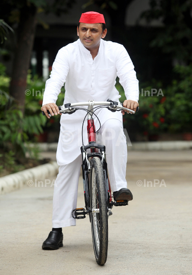 Samajwadi Party state president Akhilesh Yadav