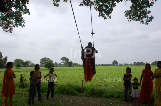 Sawan swings in Bhopal