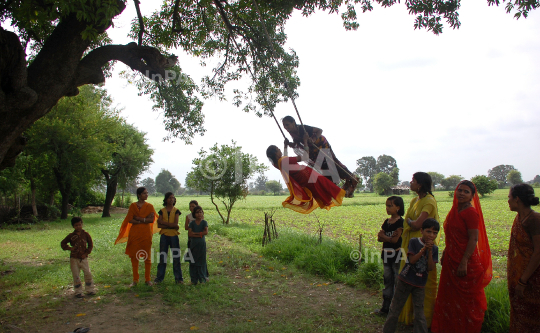 Sawan swings in Bhopal