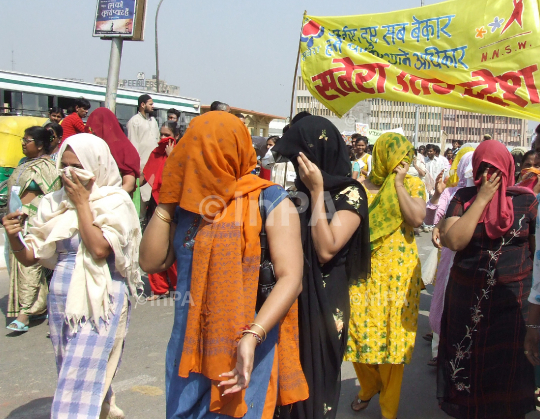 Sex workers protest