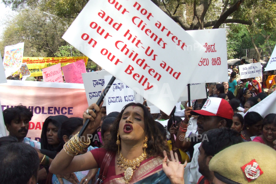 Sex workers protest