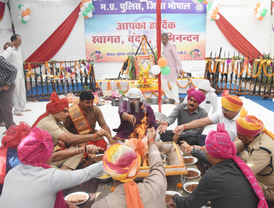 Shastra Puja On Occasion Of Dussehra