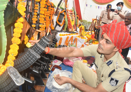 Shastra Puja On Occasion Of Dussehra