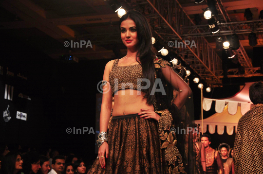 Show stopper & Bollywood actress Sonal Chauhan