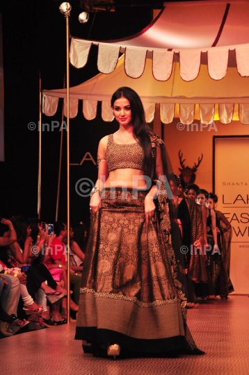 Show stopper & Bollywood actress Sonal Chauhan