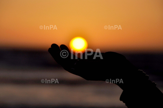 Sunset at Diveagar Beach in Raigad