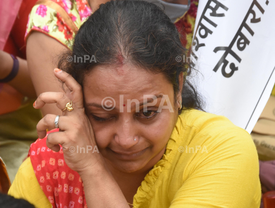 Teachers Protest in Bhopal