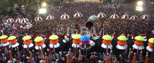 Trichur Pooram temple festival
