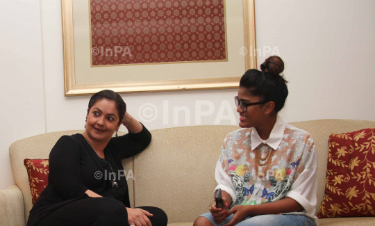 Unoosha aka Kiddy with Pooja Bhatt