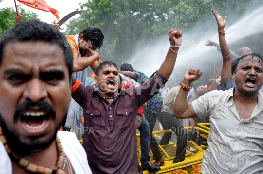 VHP protest