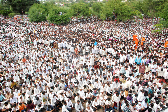 Vilasrao Deshmukh funeral in Latur